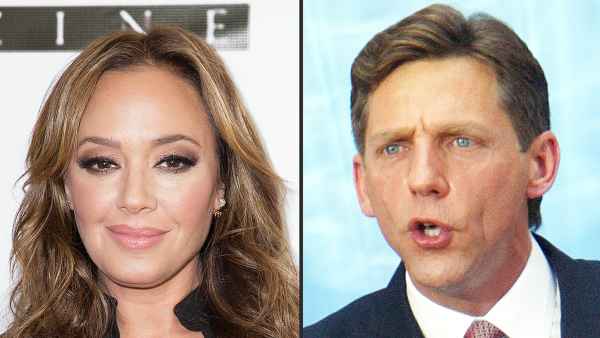 Leah Remini and David Miscavige