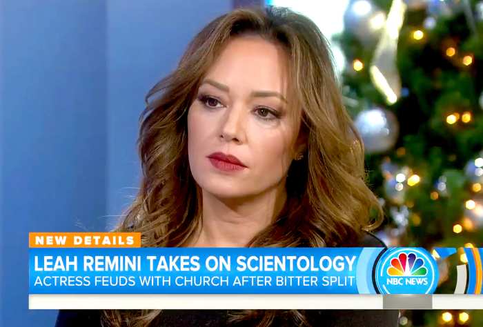 Leah Remini on 'Today.'