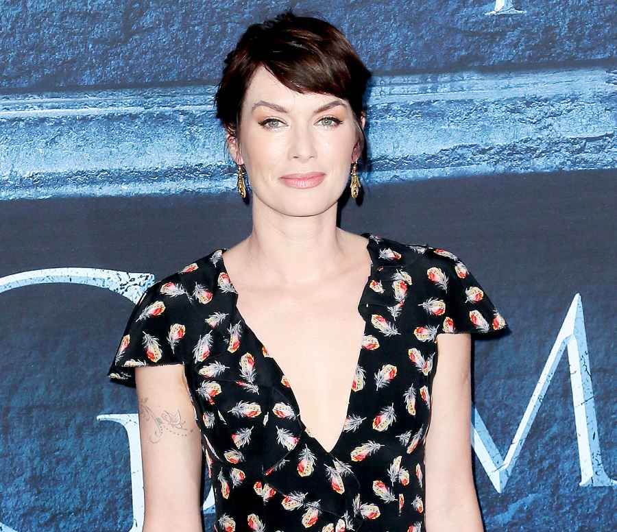 Lena Headey arrives at the premiere of HBO's 