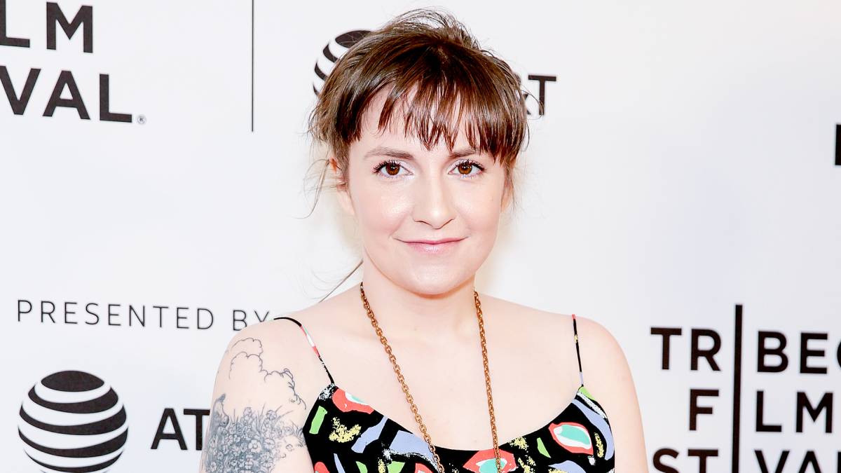 Lena Dunham attends the 2017 Tribeca Film Festival 'My Art' screening at Cinepolis Chelsea on April 22, 2017 in New York City.