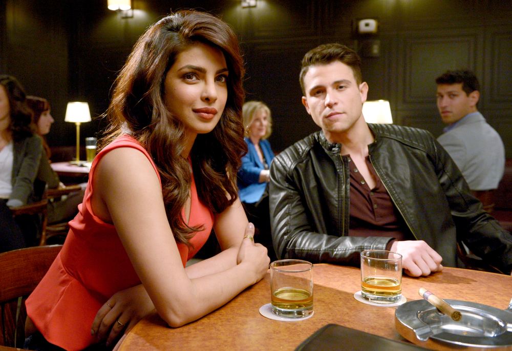 Priyanka Chopra and Lenny Platt in Quantico.