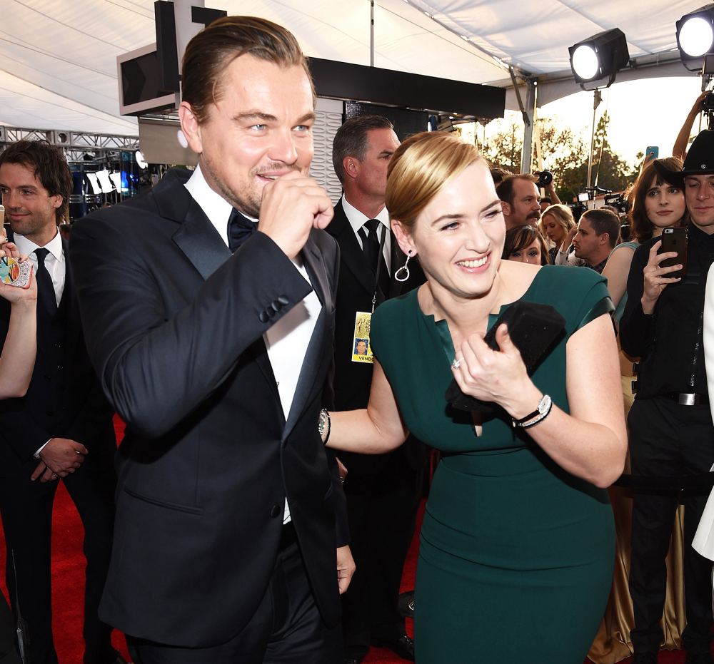 Leonardo DiCaprio and Kate Winslet