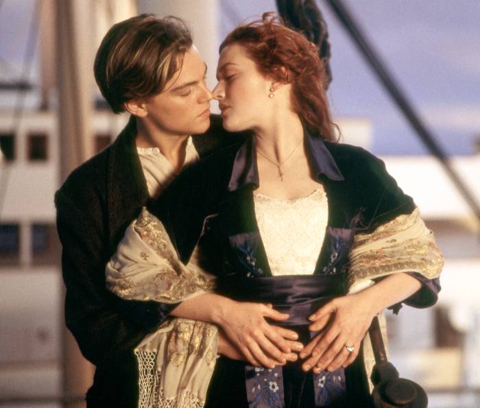 Leonardo DiCaprio and Kate Winslet Titanic