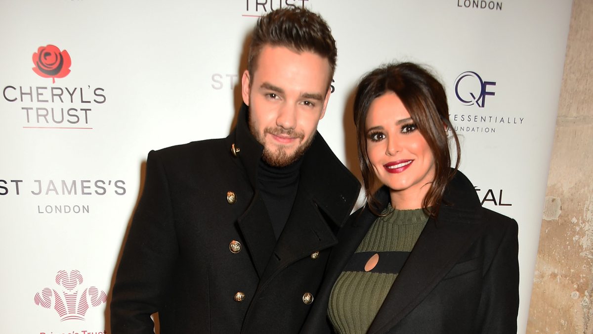 Liam Payne and Cheryl Cole