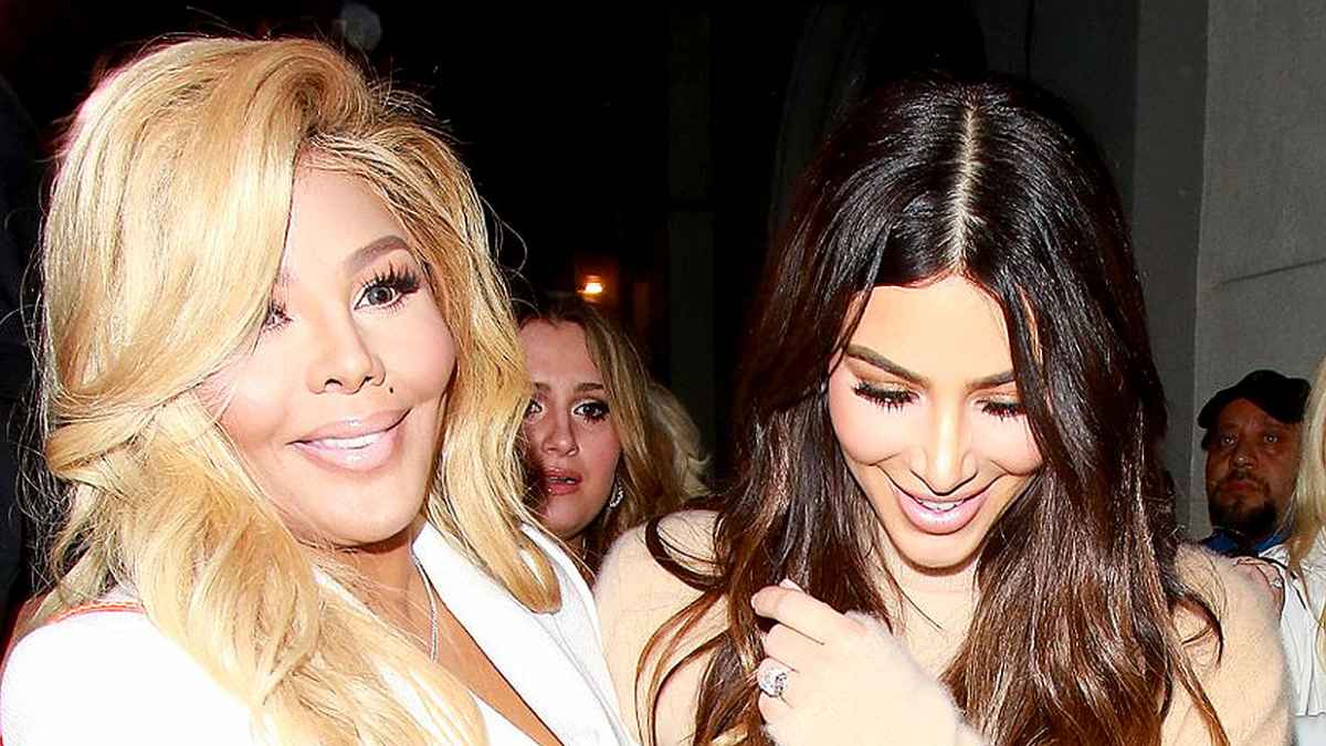 Lil Kim and Kim Kardashian