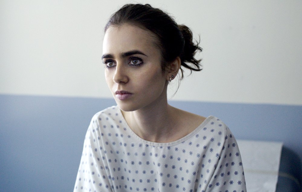 Lily Collins in To The Bone.