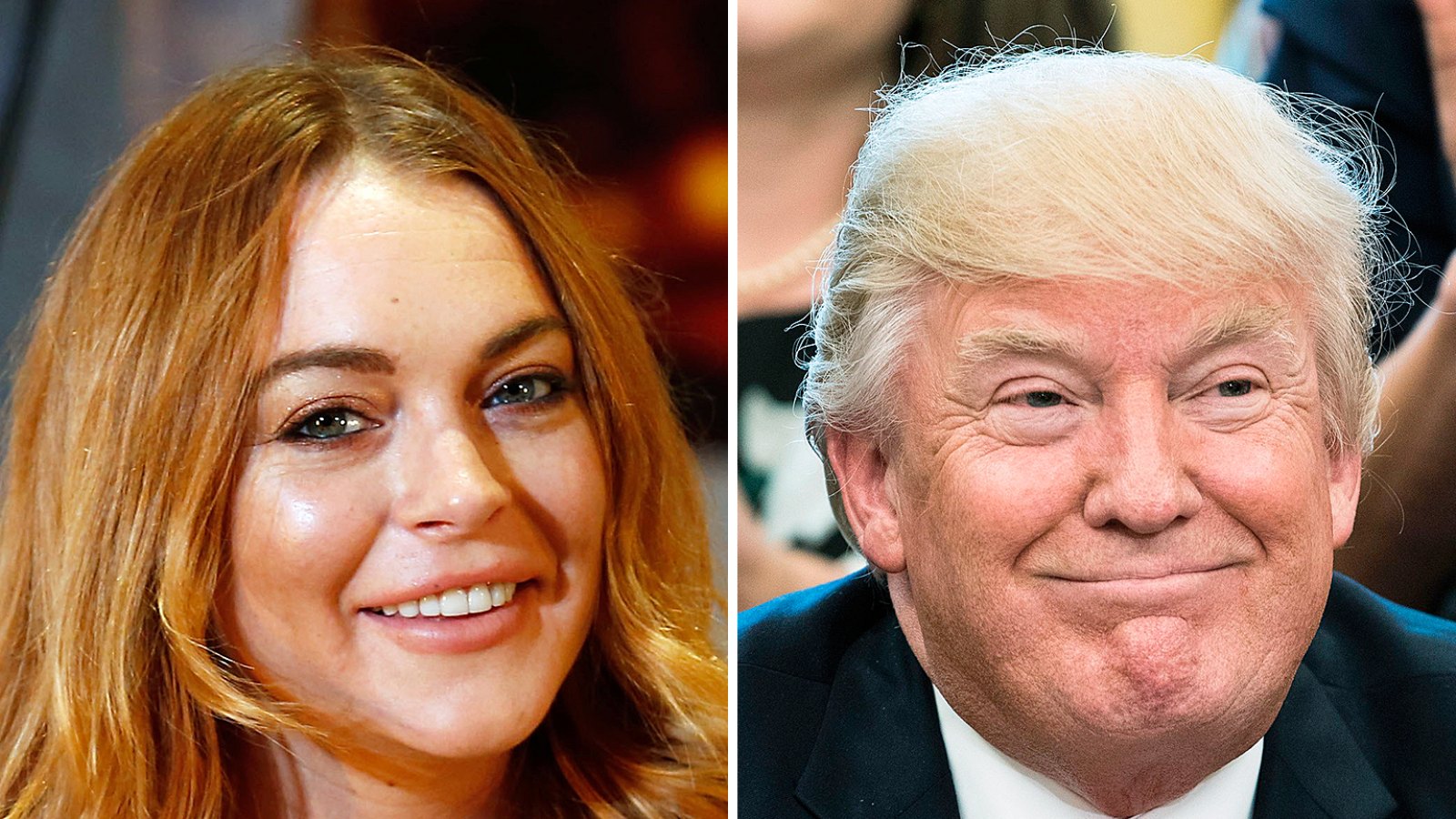 Lindsay Lohan Donald Trump