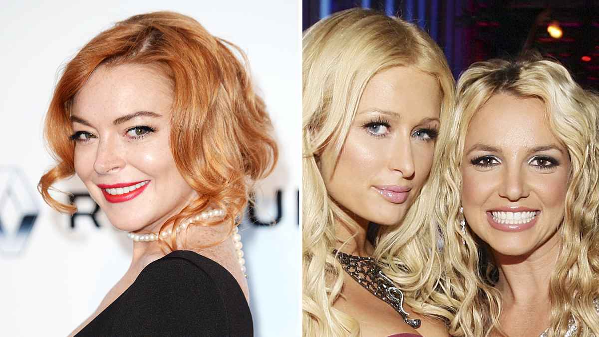 Lindsay Lohan Paris Hilton Britney Spears