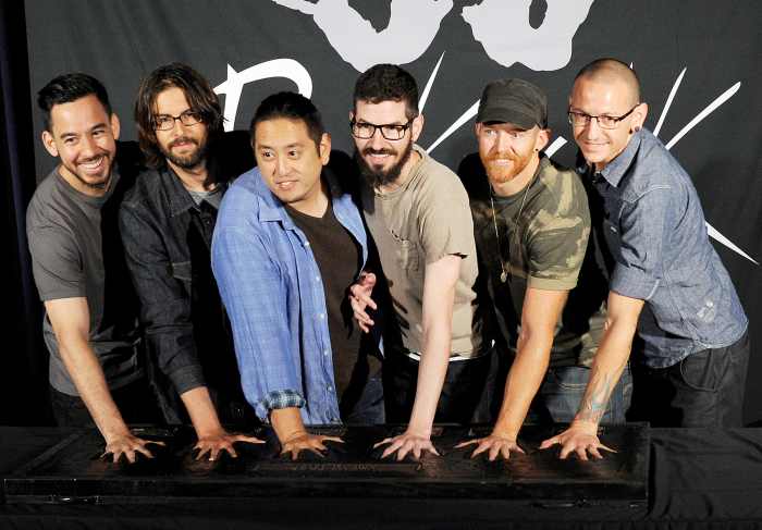 Mike Shinoda Rob Bourdon Joe Hahn Brad Delson Dave 'Phoenix' Farrell Chester Bennington Linkin Park