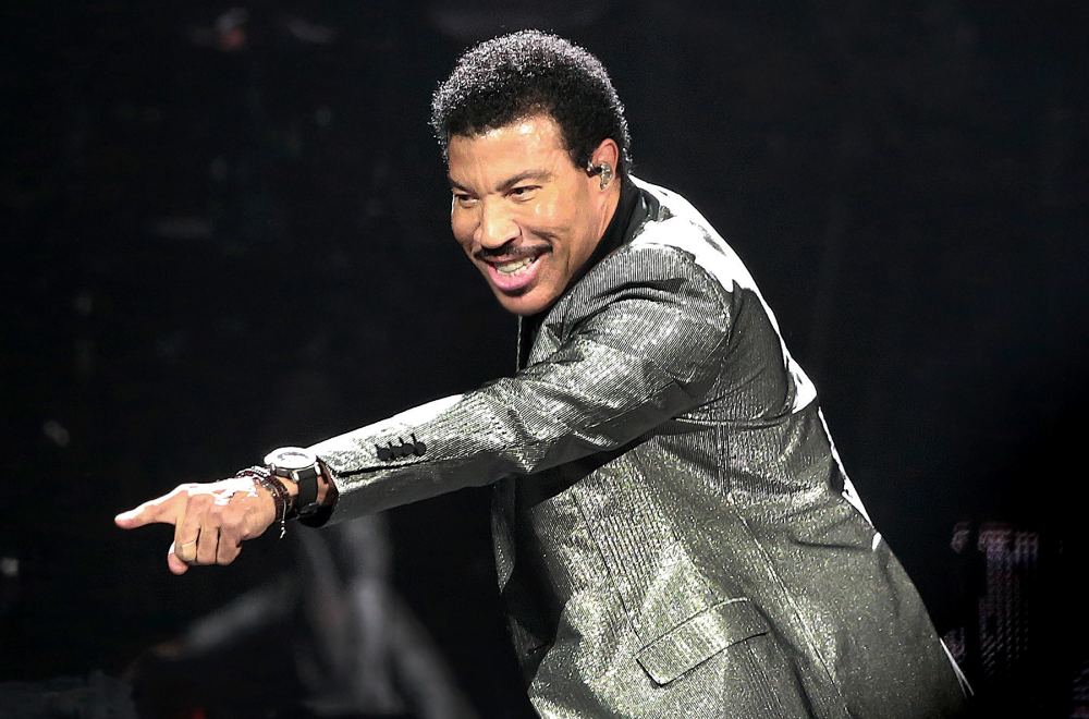 Lionel Richie performs at TD Garden in Boston on Aug. 22, 2017.