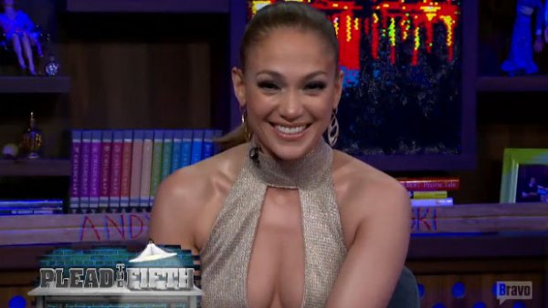 Jennifer Lopez plays 'Plead the Fifth' on WWHL'