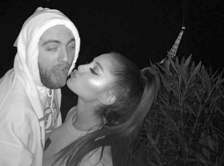 Ariana Grande and Mac Miller