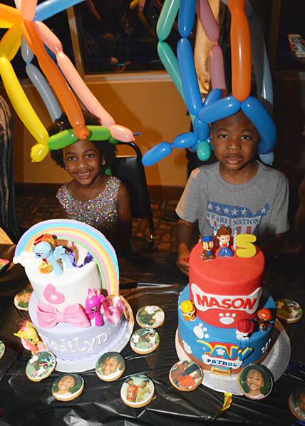 Madilyn Mason birthday party Monyetta Shaw Ne-Yo
