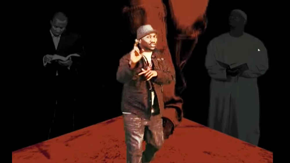 Mahershala Ali rapping
