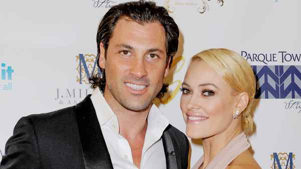 Maks Chmerkovskiy and Peta Murgatroyd attend SWAY Alfalit Gala at Gary Nader Art centre on December 5, 2015 in Miami, Florida.