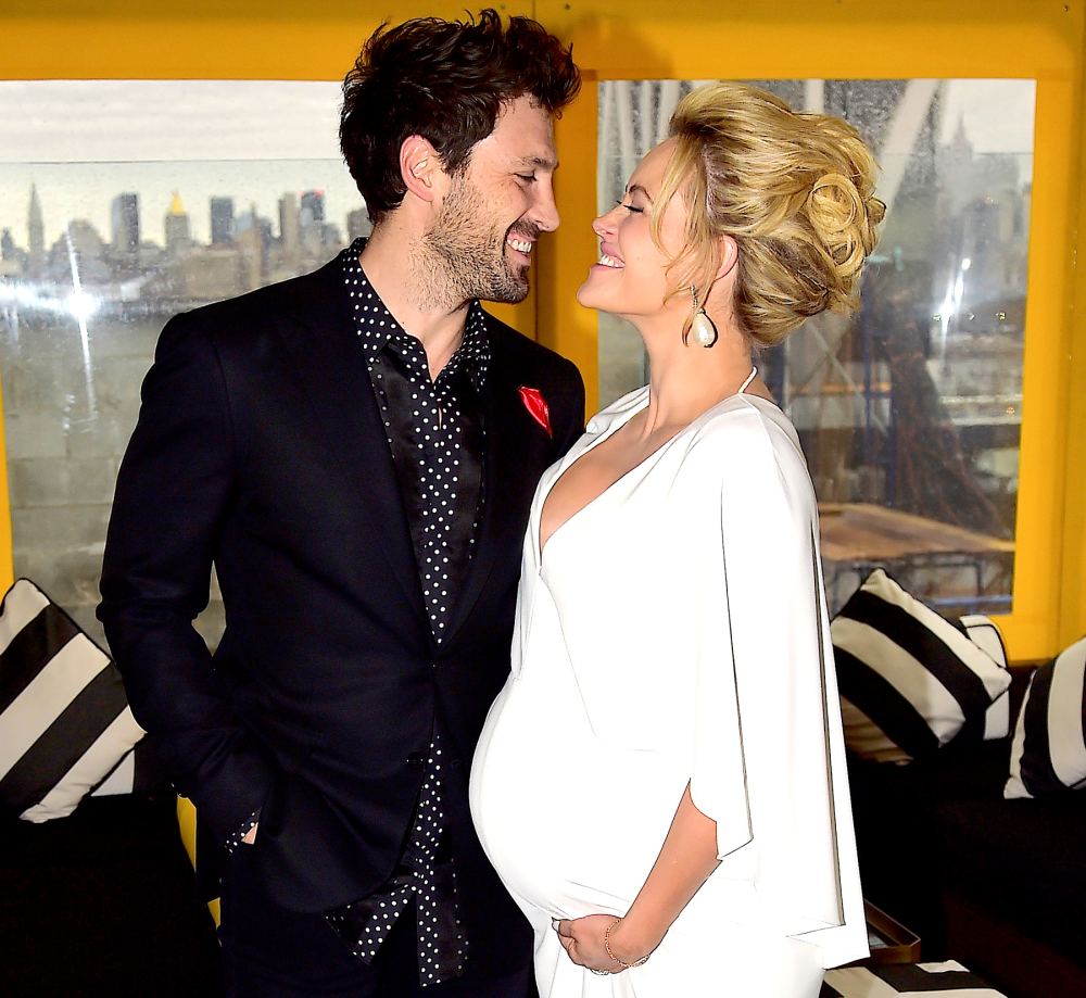 Maksim Chmerkovskiy and Peta Murgatroyd at The McCarren Hotel on December 18, 2016 in Brooklyn, New York.