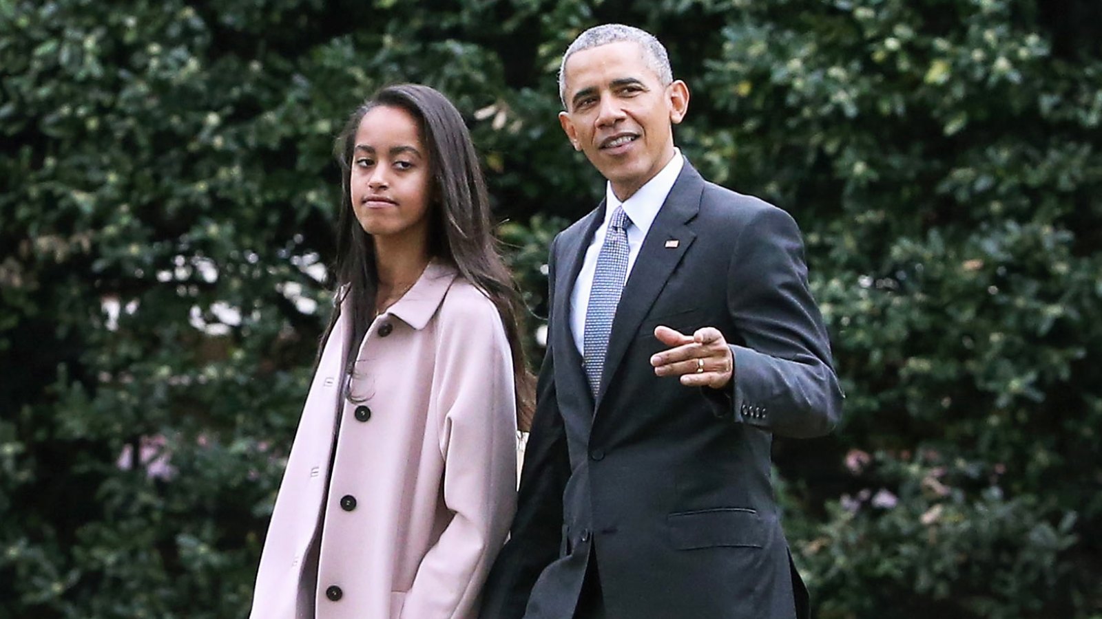 Malia Obama, Barack Obama