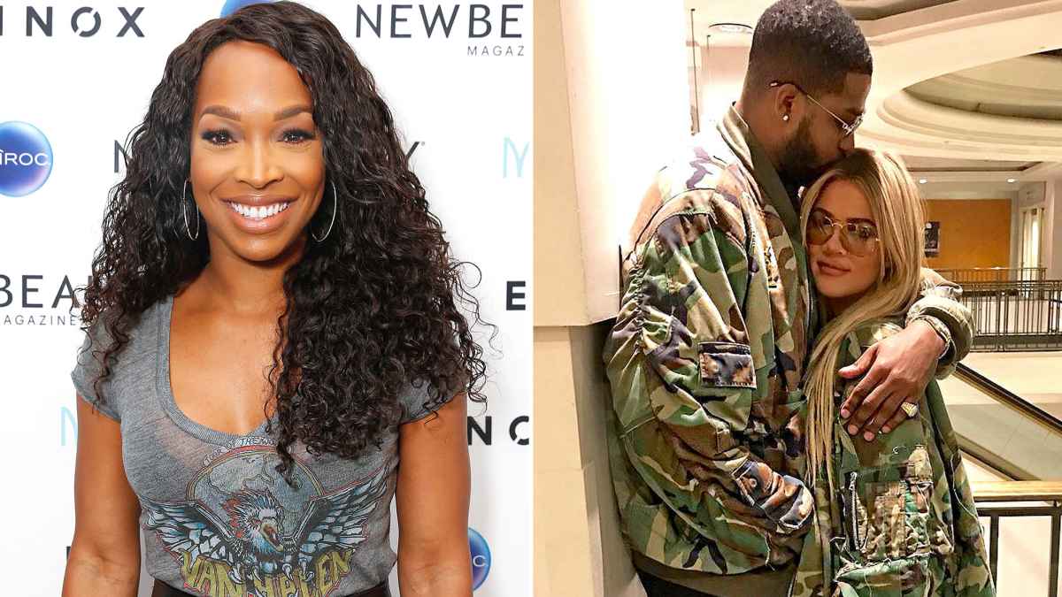 Malika Haqq, Khloe Kardashian and Tristan Thompson