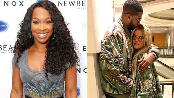 Malika Haqq, Khloe Kardashian and Tristan Thompson