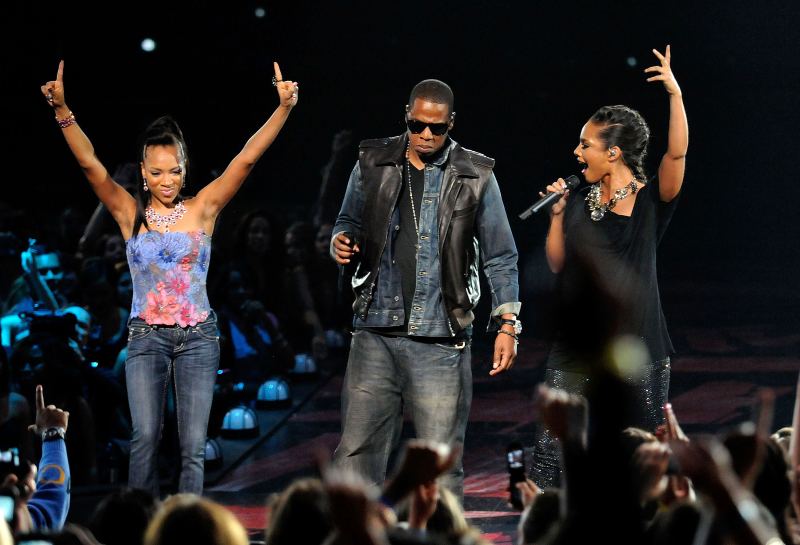 Lil Mama, Jay-Z; Alicia Keys