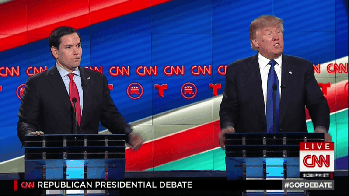 Marco Rubio Swings Back at Donald Trump During GOP Debate | Us Weekly