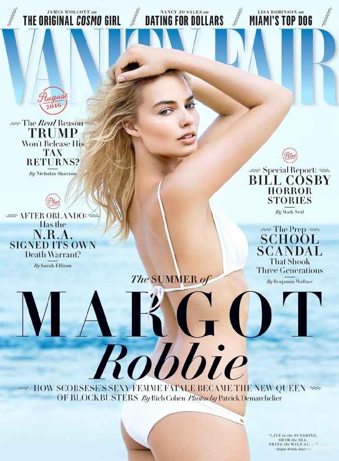 Margot Robbie on the cover of ‘Vanity Fair.’