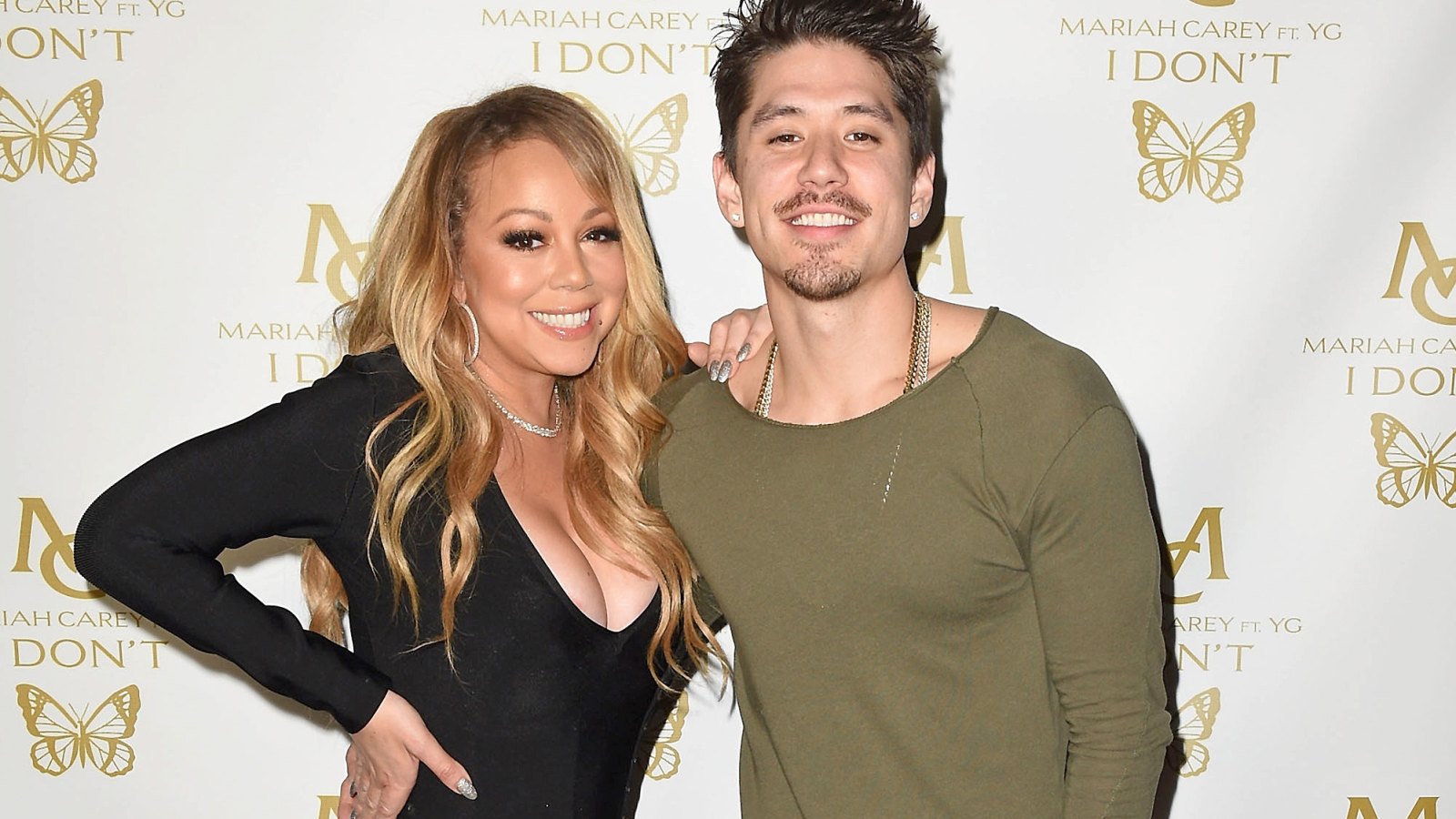Mariah Carey and Bryan Tanaka
