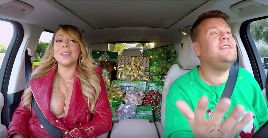 Mariah Carey and James Corden sing 'All I Want for Christmas Is You'