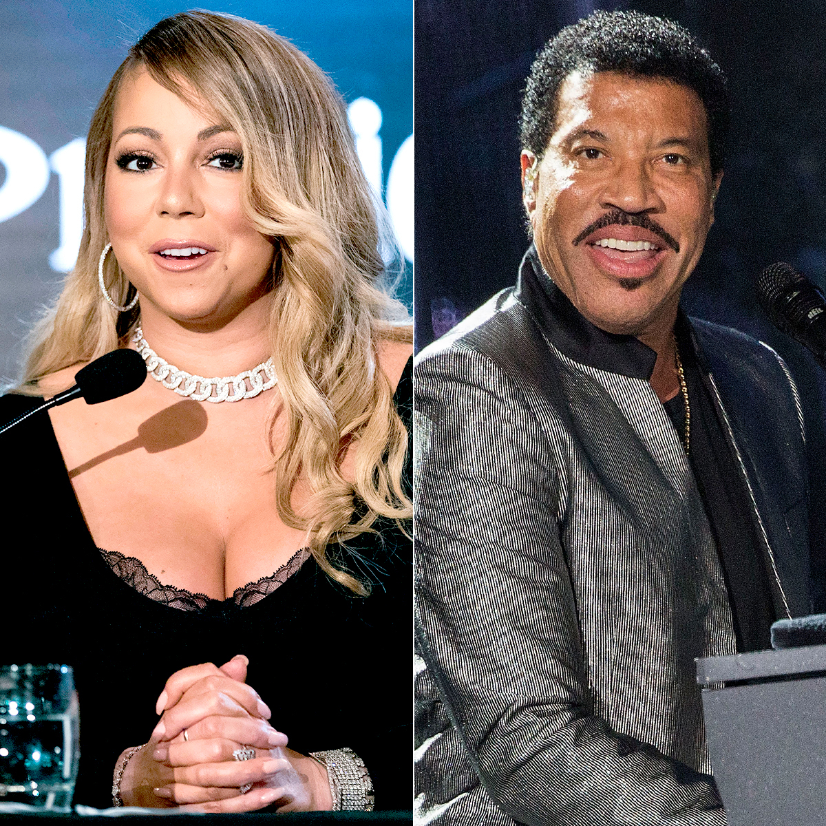 Mariah Carey and Lionel Richie