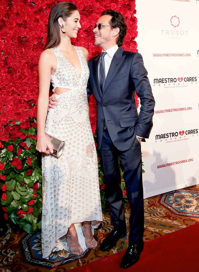 Mariana Downing and Marc Anthony attend the Maestro Cares Foundation's Fourth Annual Changing Lives/Building Dreams Gala at Cipriani Wall Street on March 21, 2017 in New York City.