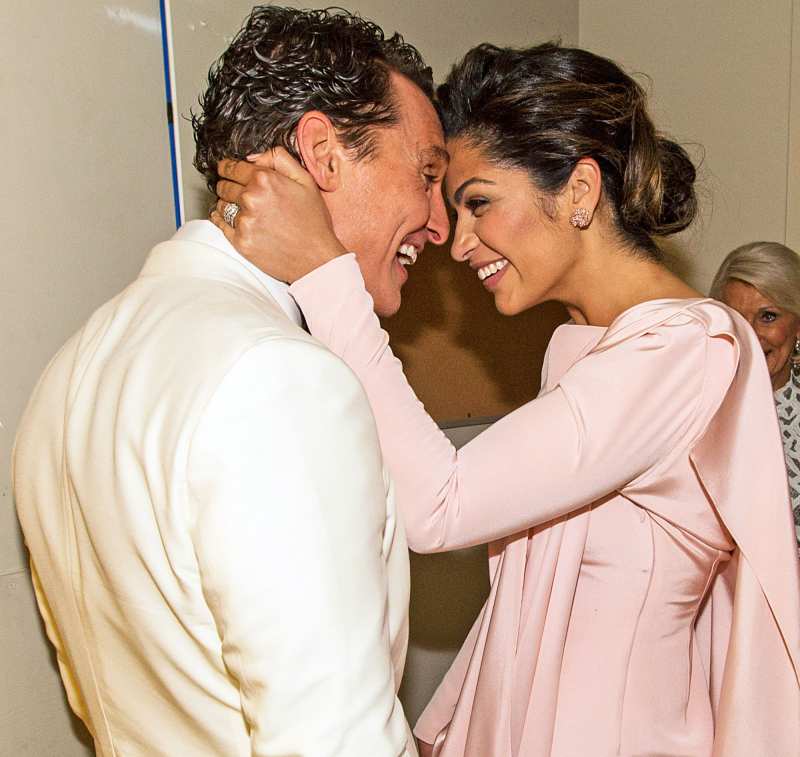 Matthew McConaughey and Camila Alves proposal