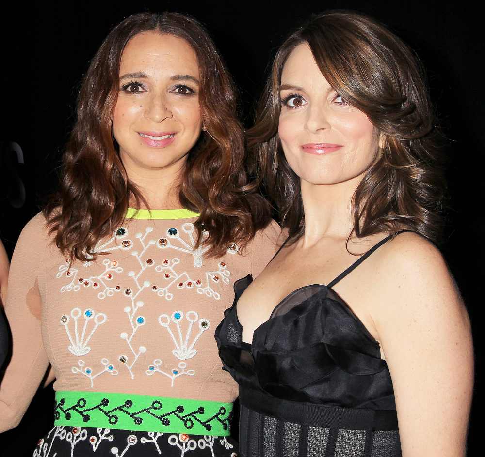 Maya Rudolph and Tina Fey