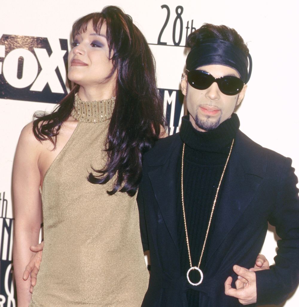 Prince and his wife Mayte Garcia