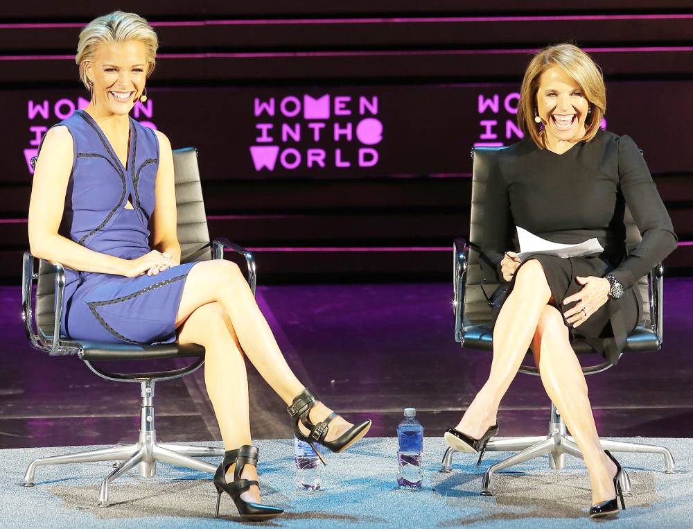 Katie Couric and Megyn Kelly