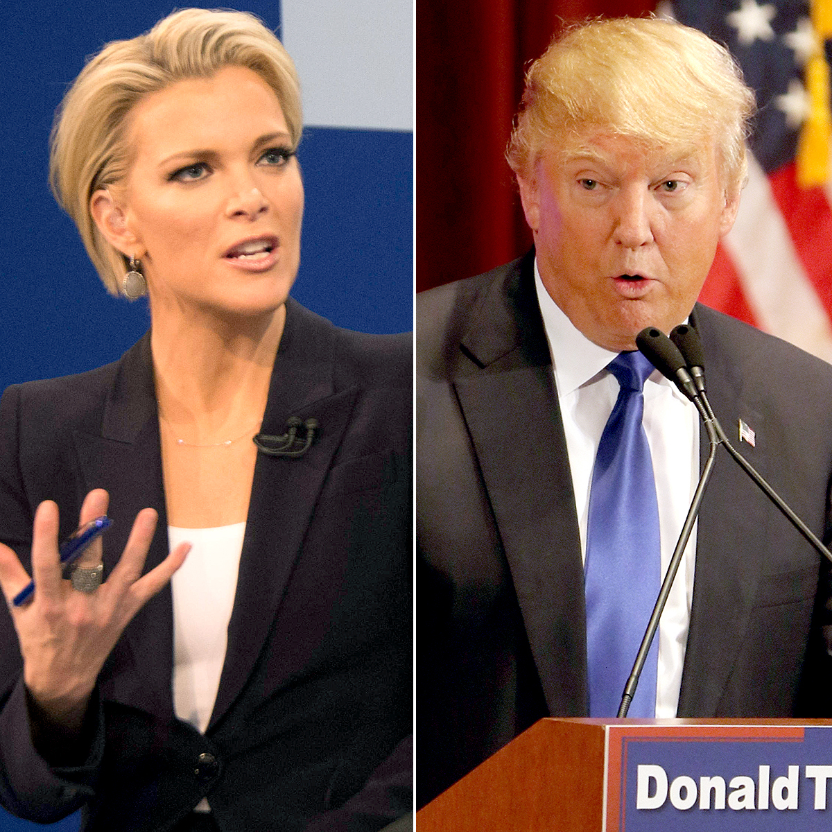 Megyn Kelly and Donald Trump
