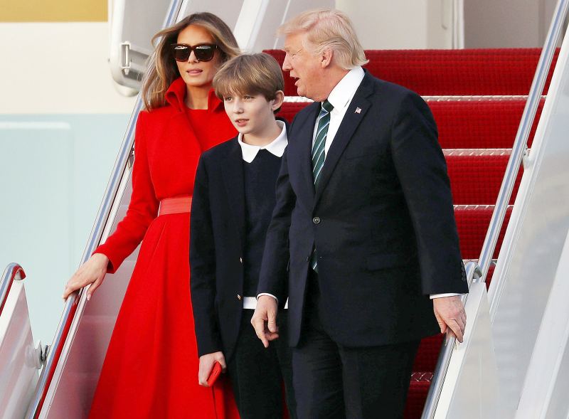 Melania Trump Barron Trump Donald Trump