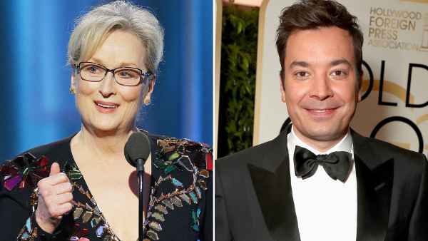 Meryl Streep and Jimmy Fallon