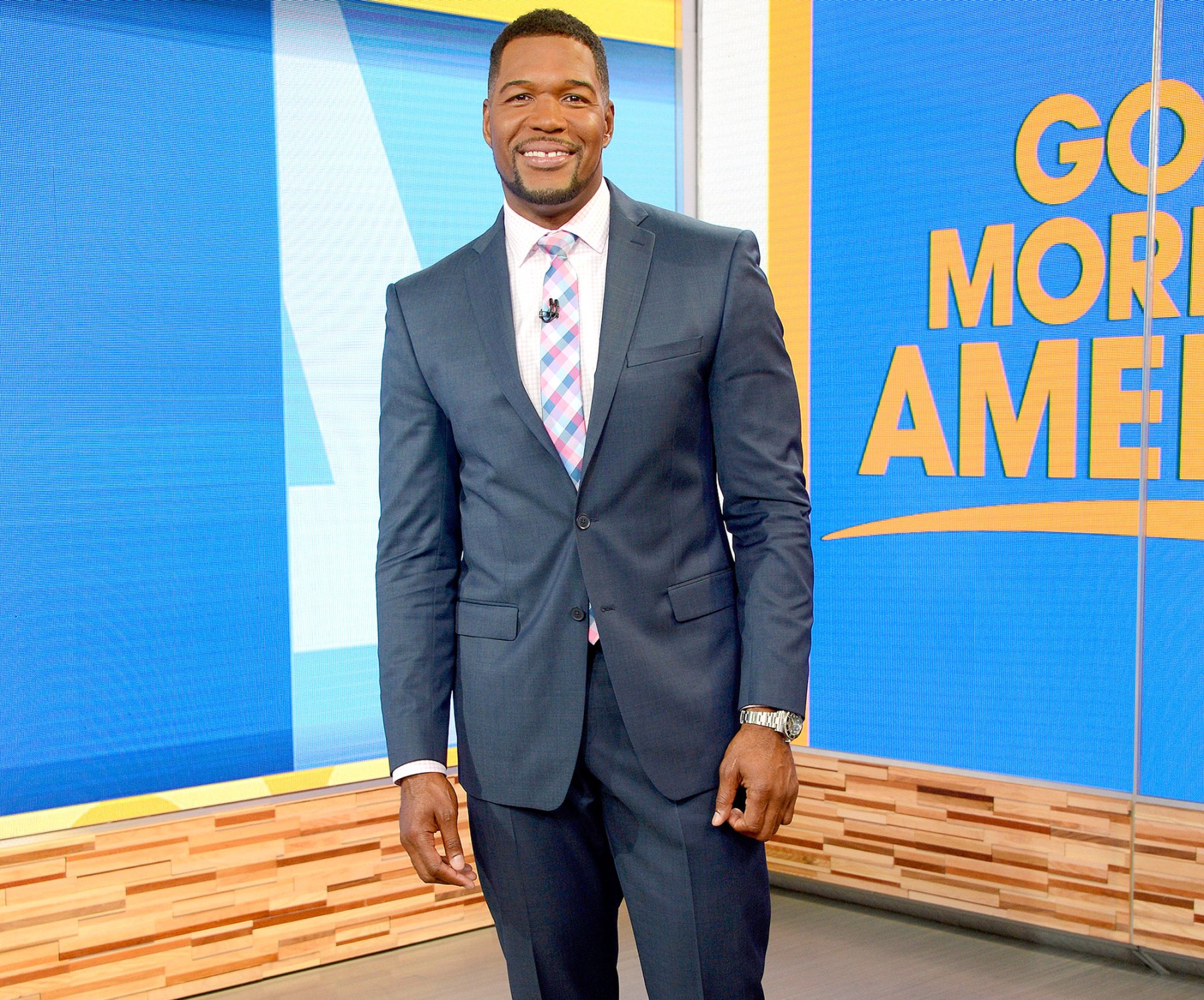 Michael Strahan Is ‘Loving’ His New ‘GMA’ Gig Us Weekly