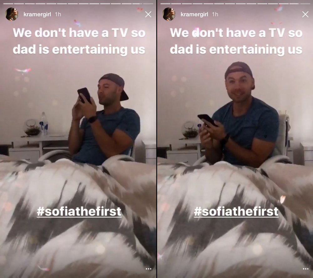 Mike Caussin on Jana Kramer's Instagram