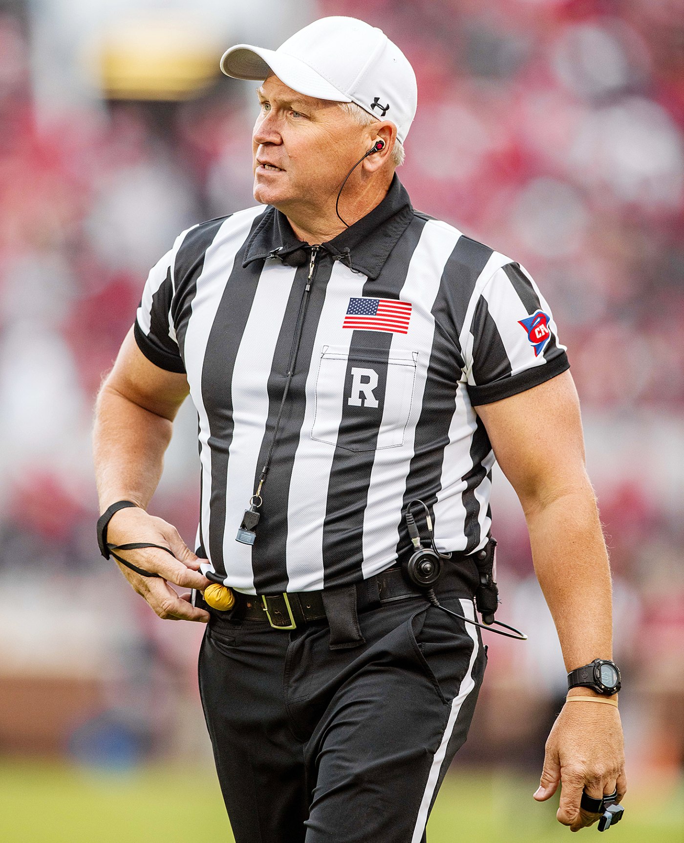 This College Football Referee With Superbuff Arms Was the Real Star of the National Championship Game: Meet Mike Defee