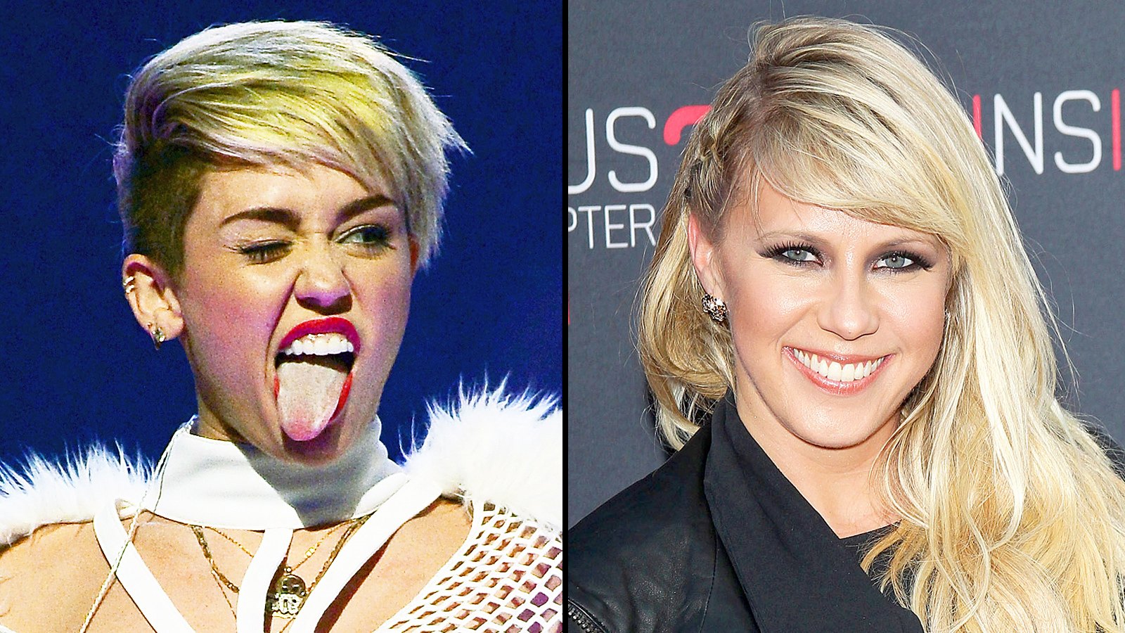 Miley Cyrus and Jodie Sweetin