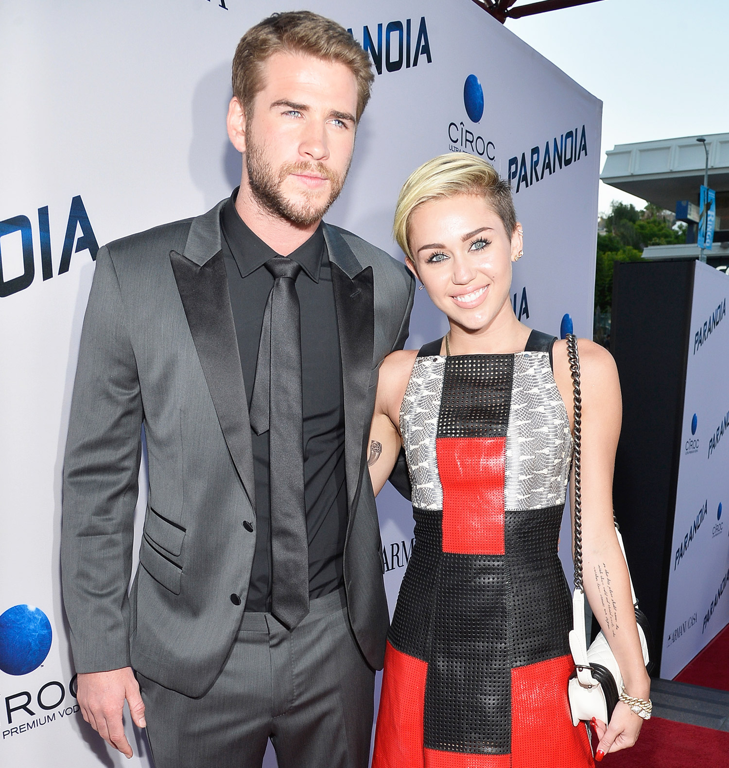 Miley Cyrus and Liam Hemsworth
