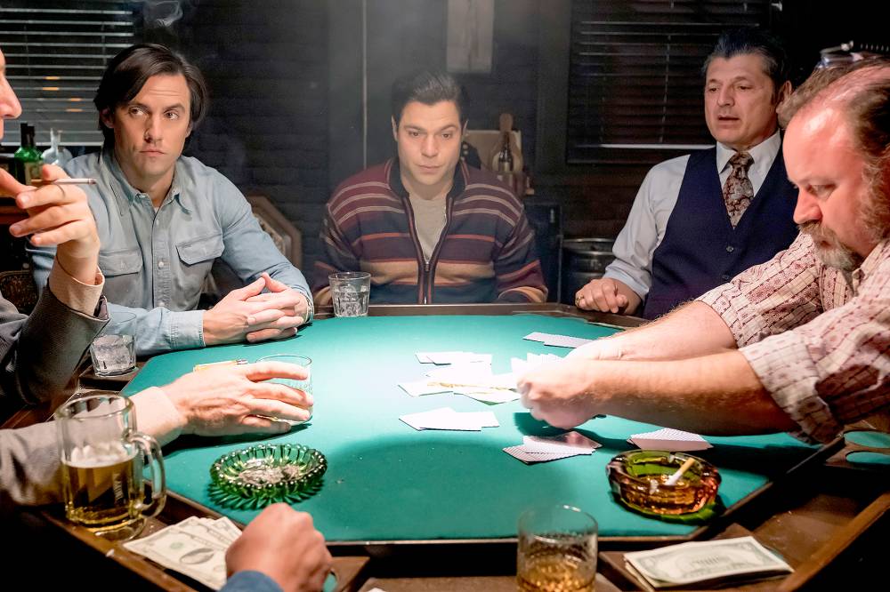 Milo Ventimiglia as Jack on This Is Us.