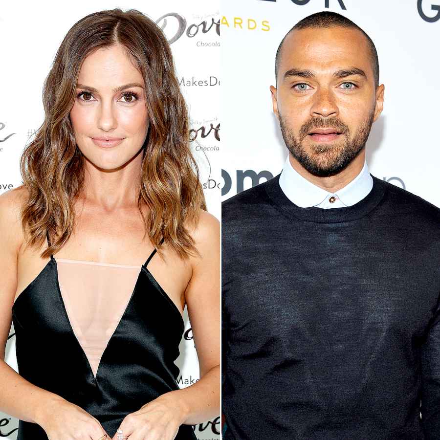 Minka Kelly and Jesse Williams