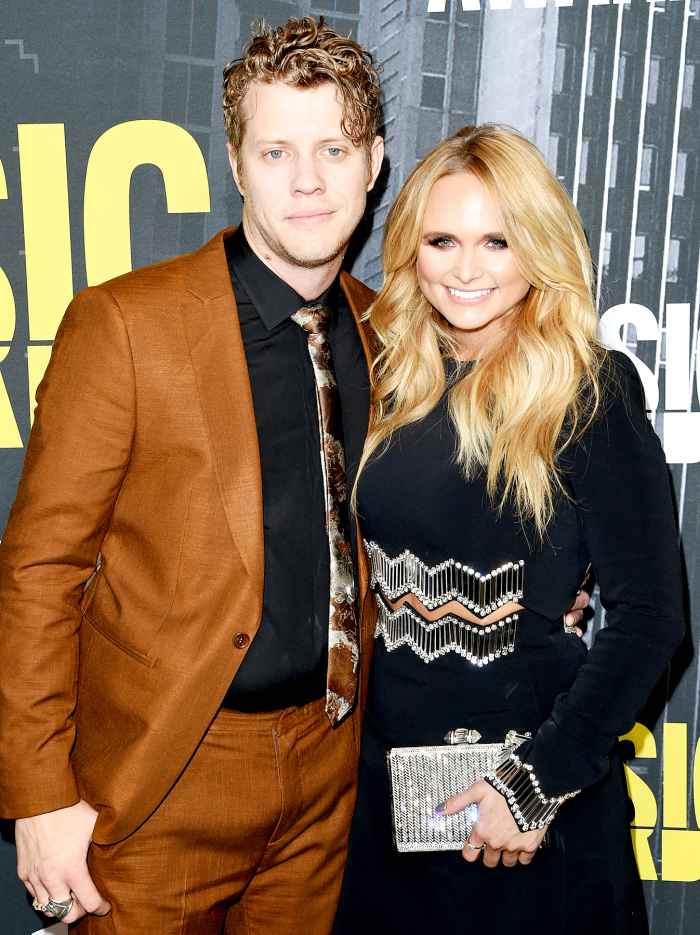 Anderson East and Miranda Lambert attend the 2017 CMT Music Awards at the Music City Center on June 7, 2017 in Nashville, Tennessee.