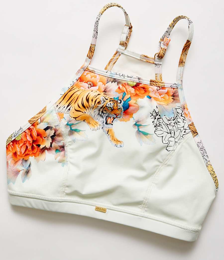 Naja sport bra floral tiger