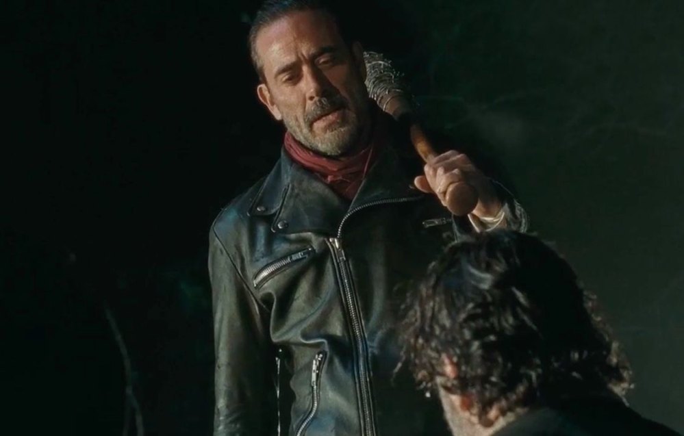 Jeffrey Dean Morgan as Negan in 'The Walking Dead'