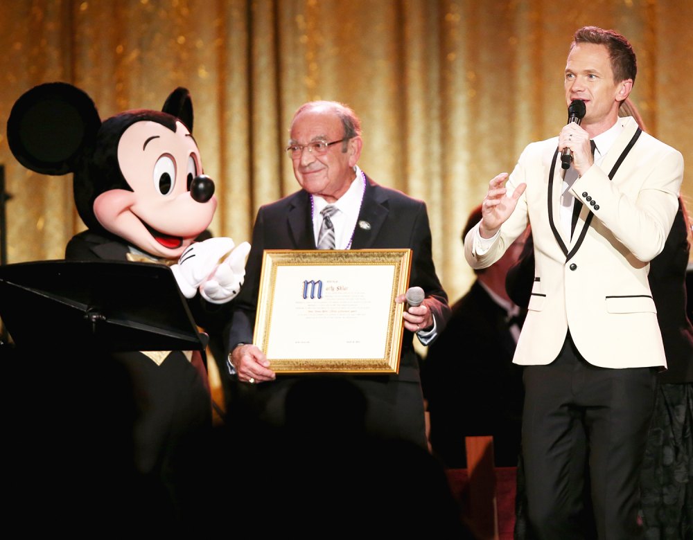 Mickey Mouse, Marty Sklar and Neil Patrick Harris