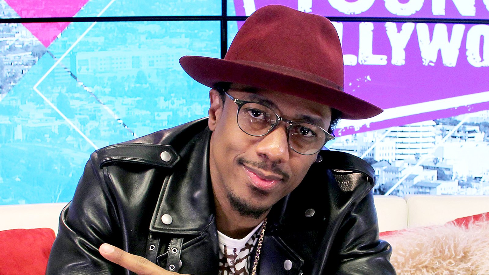 Nick Cannon visits the Young Hollywood Studio on January 15, 2016.