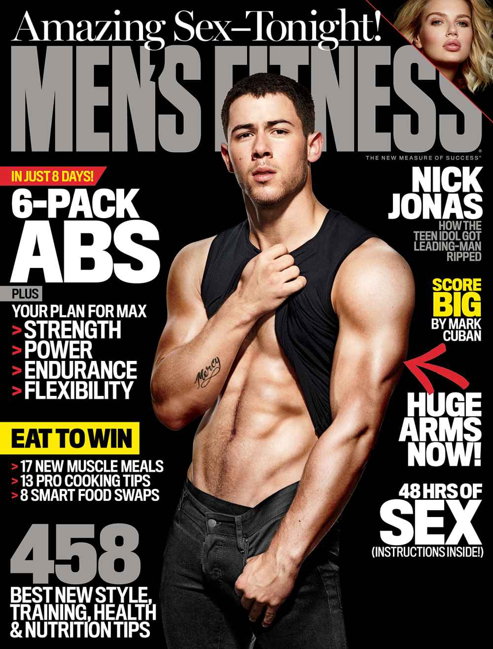 Nick Jonas Men's Fitness